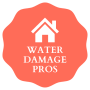 Water damage pros red logo
